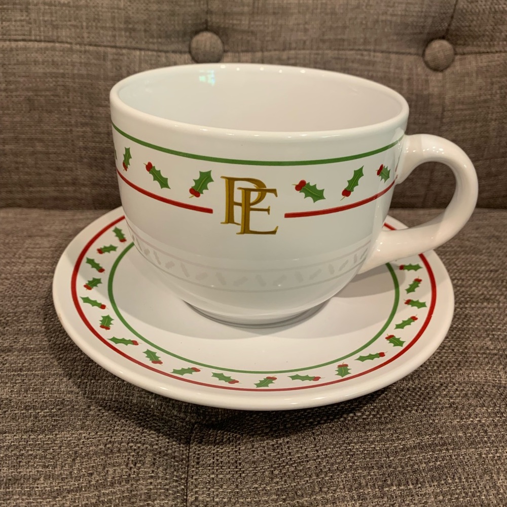 The Polar Express 2 Piece Hot Chocolate Cup & Saucer Set.